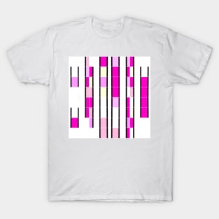 Imperfect stripes pinks T-Shirt